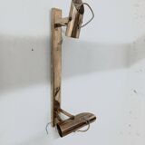 Applique 2 spots dorée années 70