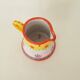 Small ceramic milk jug pitcher Signed Festin coquin