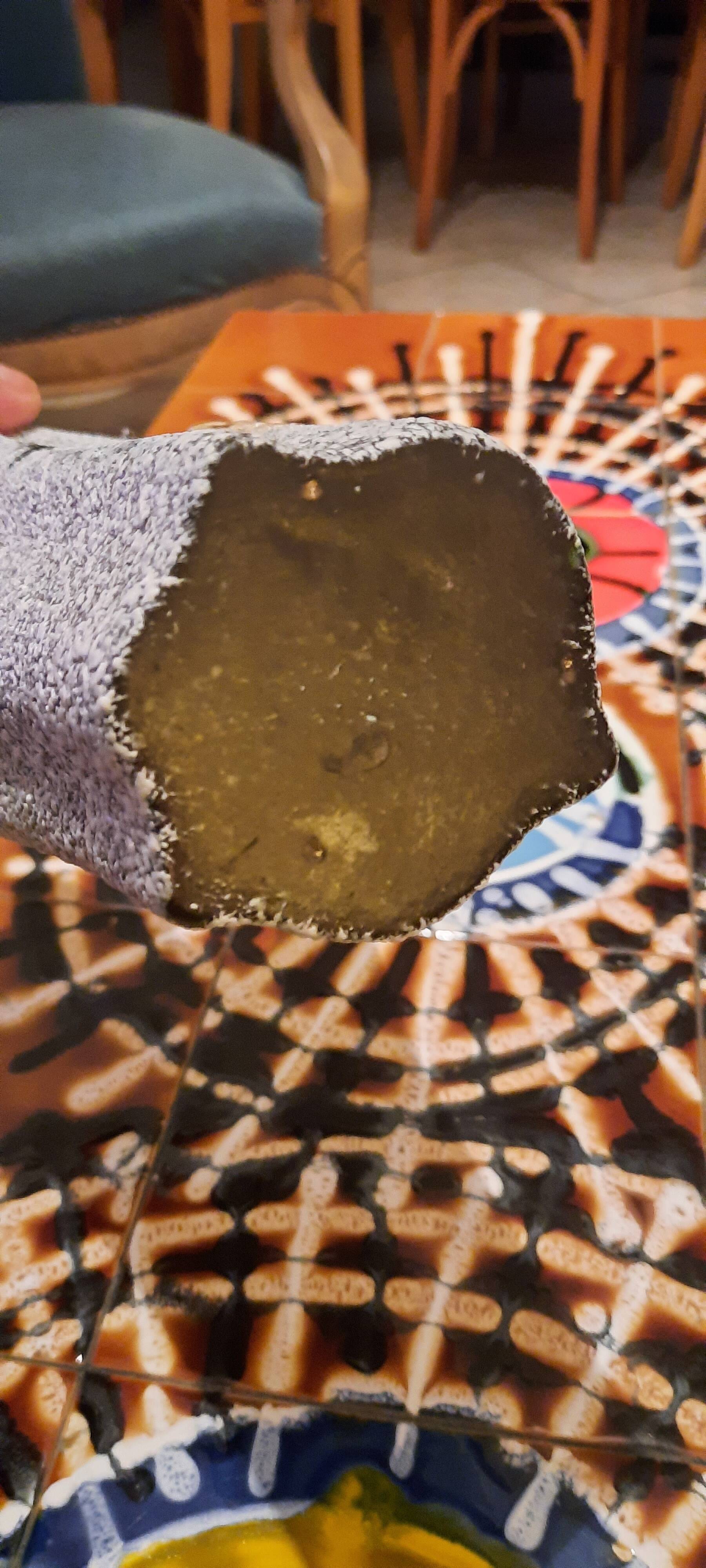 Ceramic vase signed Tess vintage