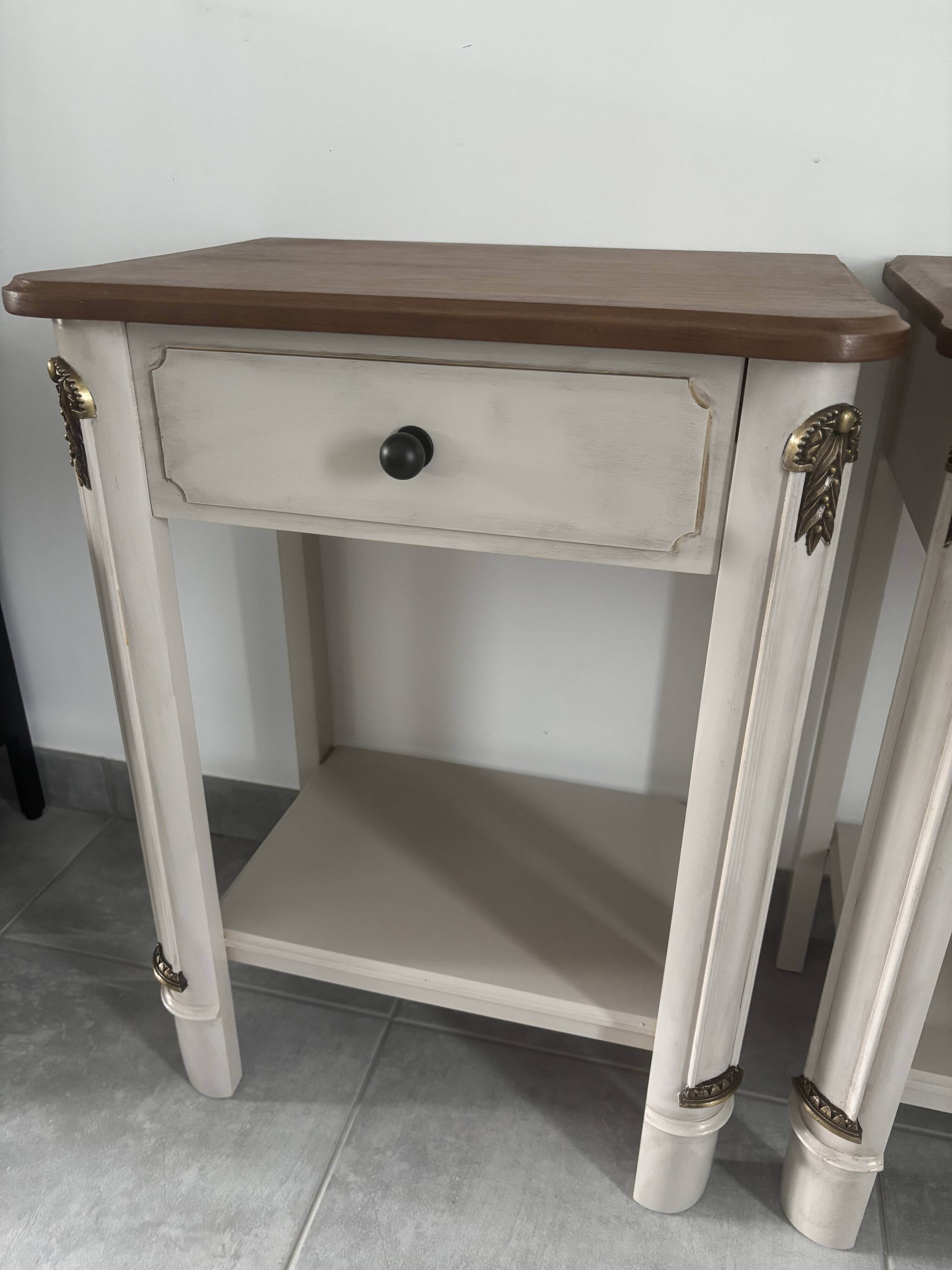 Vintage bedside tables