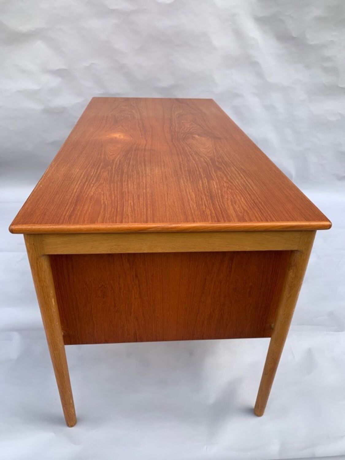 Danish oak and teak desk 1960
