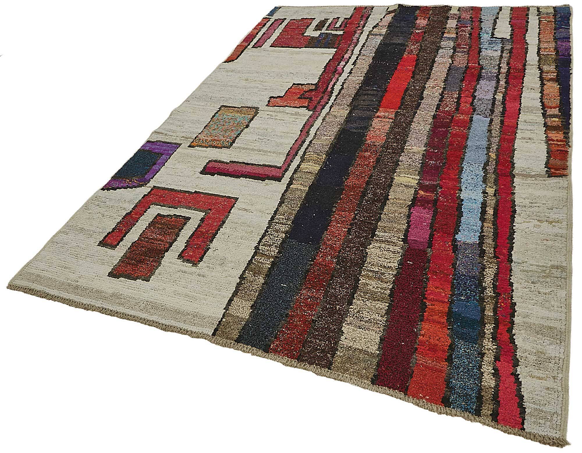 Handwoven Turkish Recycled Boho Rug 170 cm x 262 cm