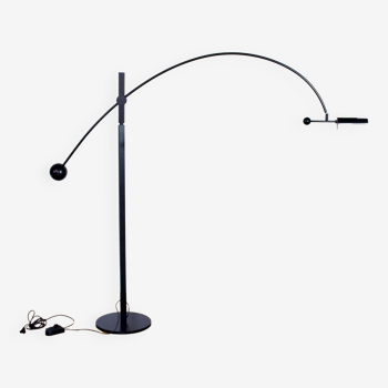 Swiss International arched floor lamp