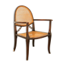 Viennese chair from the 1930s in wicker