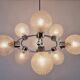 Large Midcentury Galaxy Sputnik Chandelier, Germany, 1970s