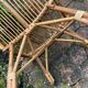 Vintage rattan armchair