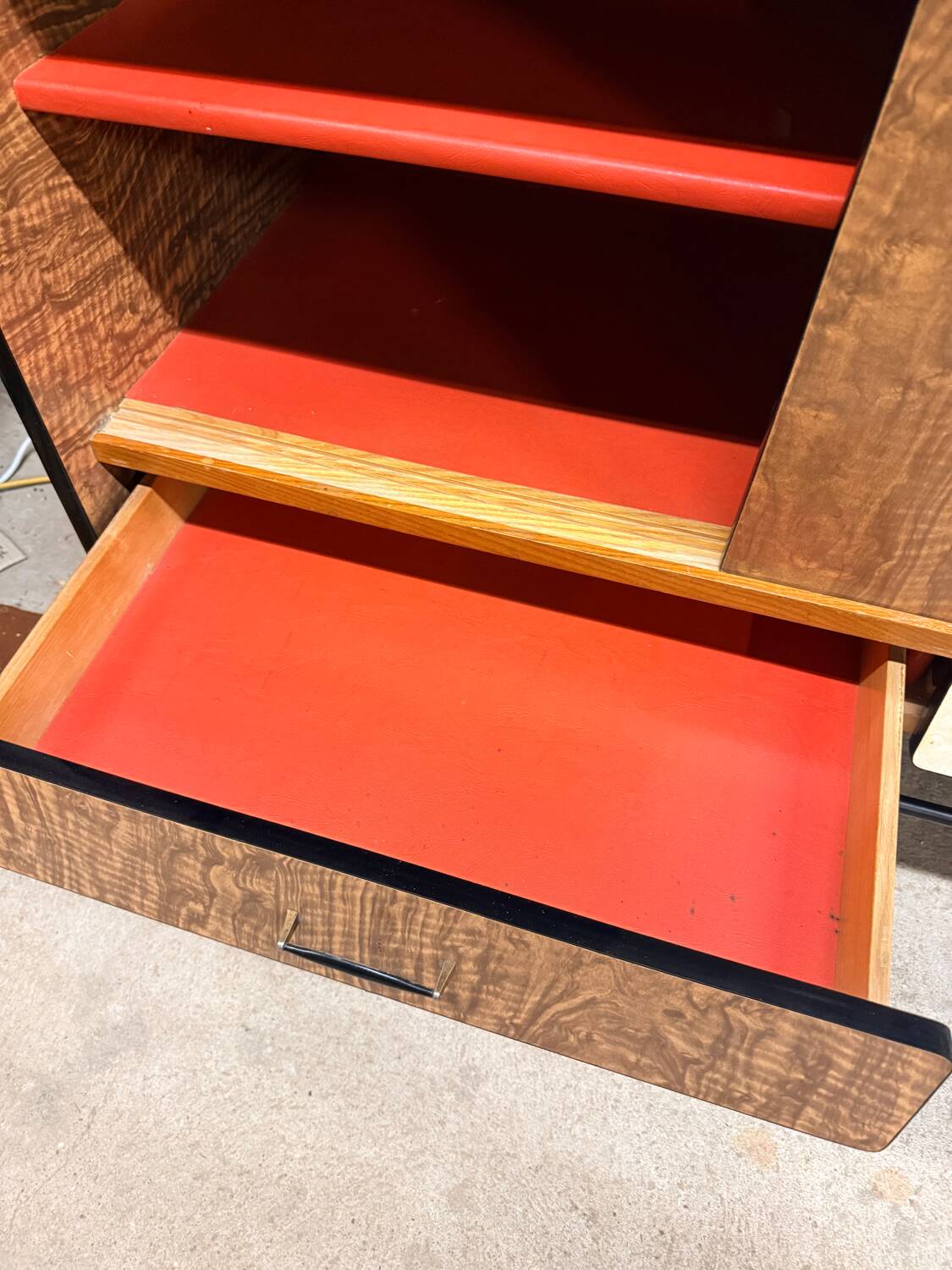 Vintage Formica sideboard from the 1960s/70s, Scandinavian Midcentury modern