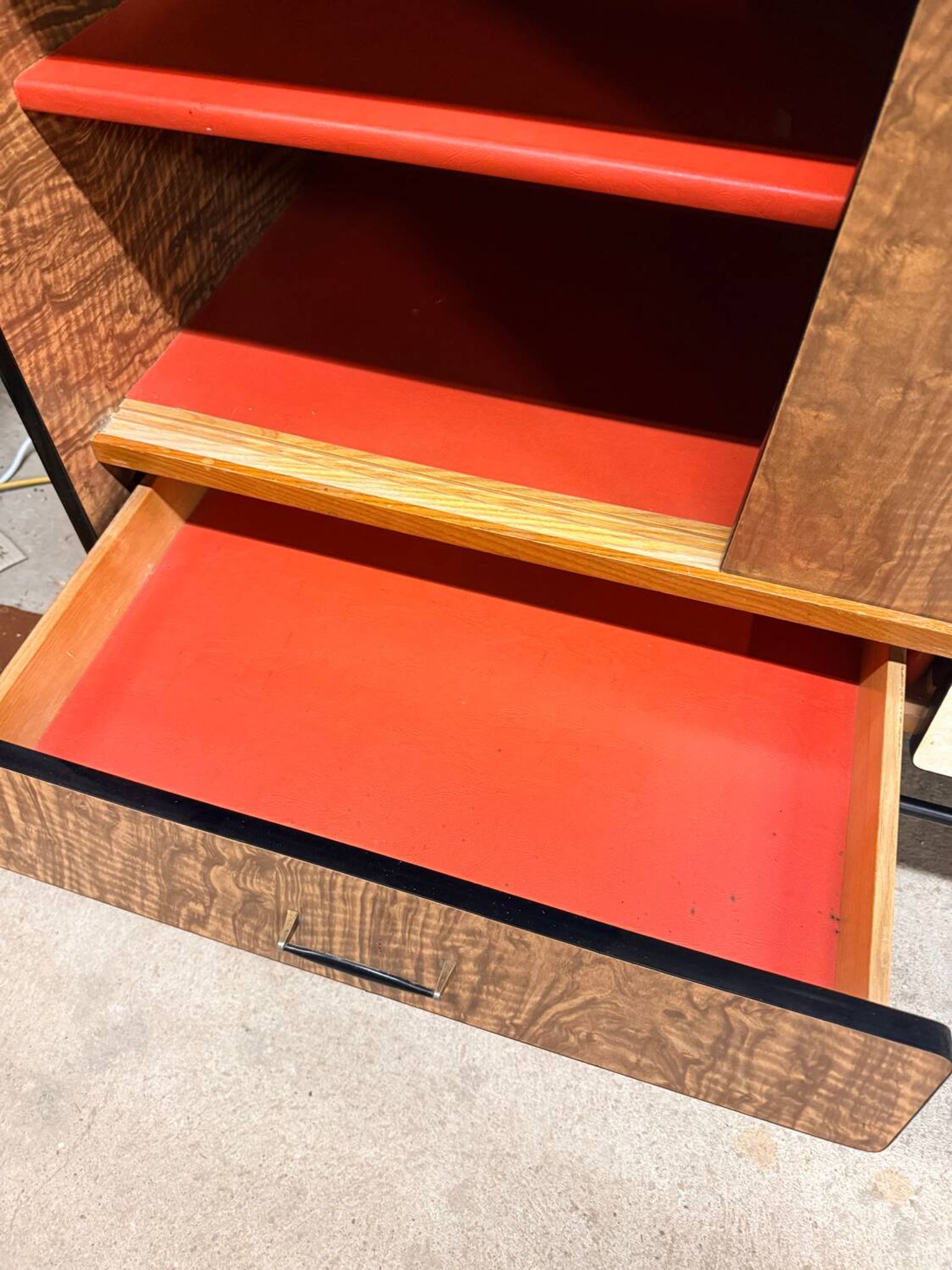 Vintage Formica sideboard from the 1960s/70s, Scandinavian Midcentury modern
