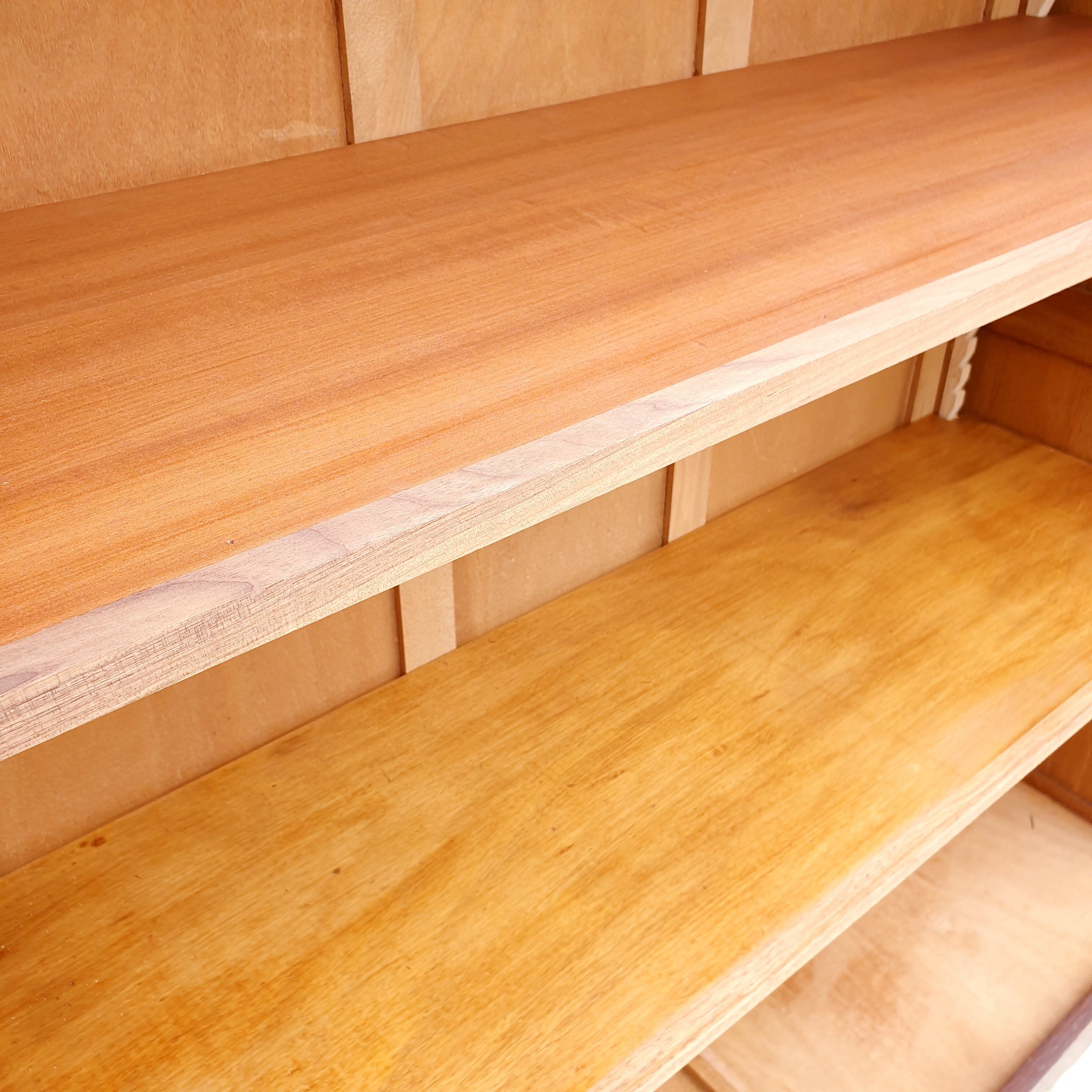 Evolutionary bookcase dressing room Oak Louis XV style