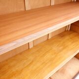 Evolutionary bookcase dressing room Oak Louis XV style