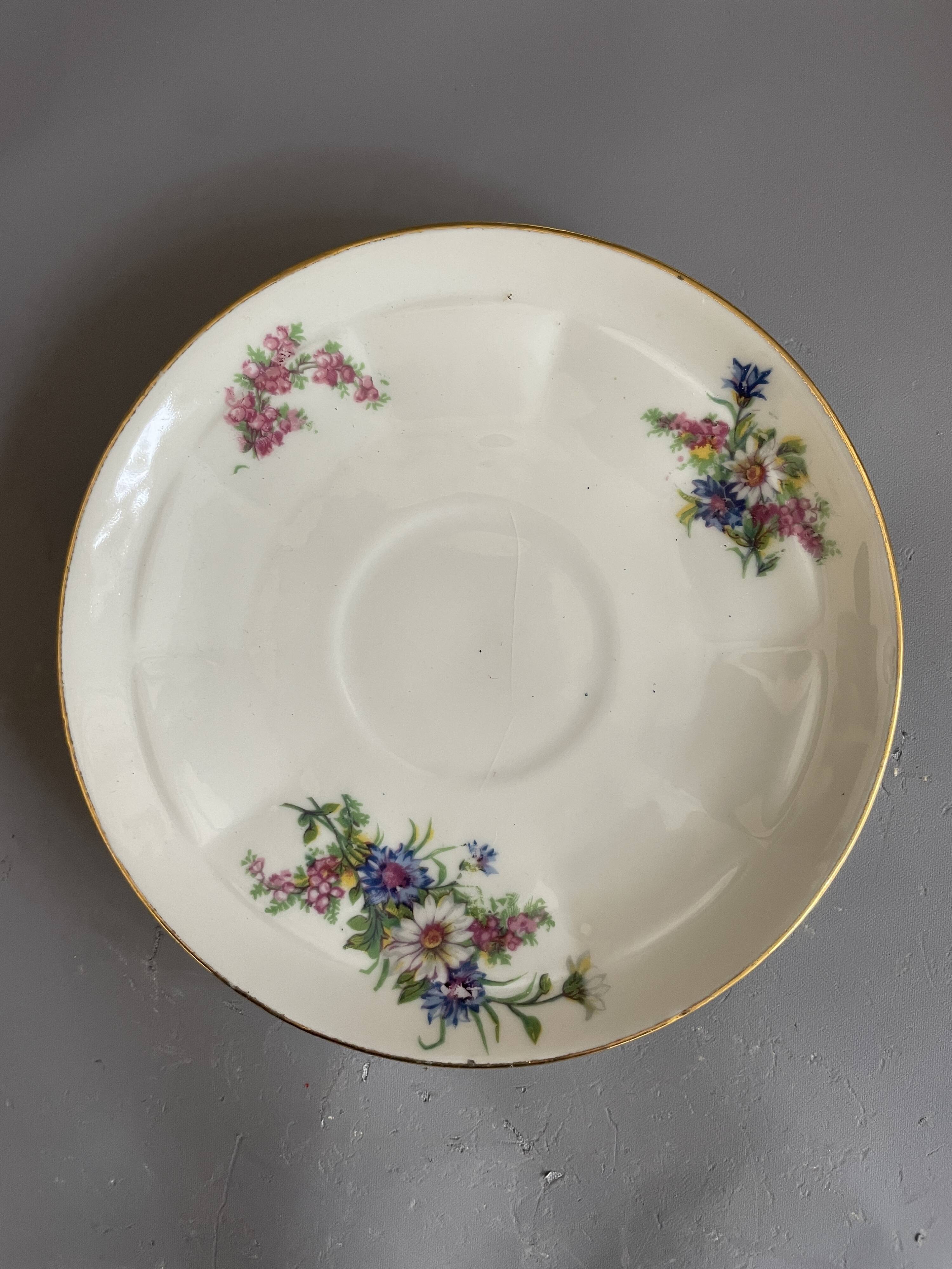 M&S porcelain coffee cups and saucers