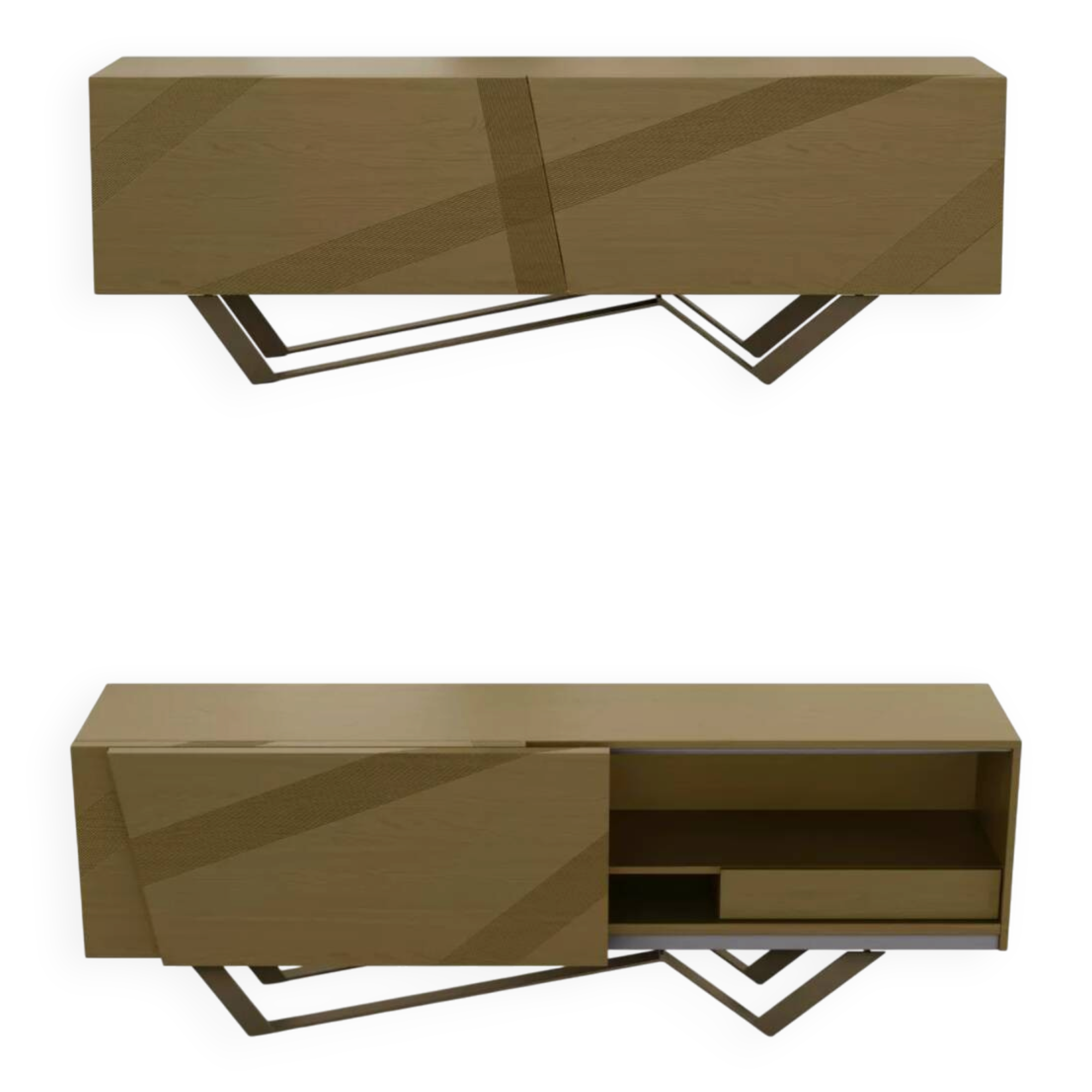 Roche bobois track buffet – luigi gorgoni