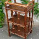 Rattan shelf 70s