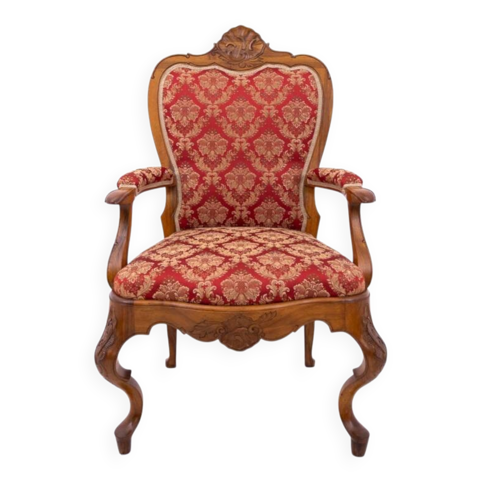 Antique armchair, France, circa 1880. After renovation.