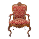 Fauteuil ancien, France, vers 1880. Après restauration.