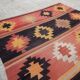 Vintage Turkish hallway rug 128x285 cm