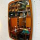 Vintage Mirror, Teak Wood, Sweden 1950's