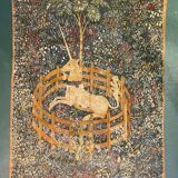 Vintage Wall Tapestry The Captive Unicorn