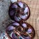 2 majolica oyster plates, Vallauris
