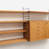 Wall unit Nisse Strinning in ash 1960