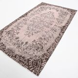 6' x 8' Pink Turkish Vintage Rug 199x287 cm