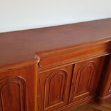 Victorian mahogany enfilade