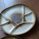 6 stoneware fondue plates by Longchamp