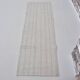 White Neutral Vintage Hemp Kilim Rug sku3799