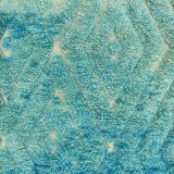 Moroccan blue Berber carpet beni ouarain