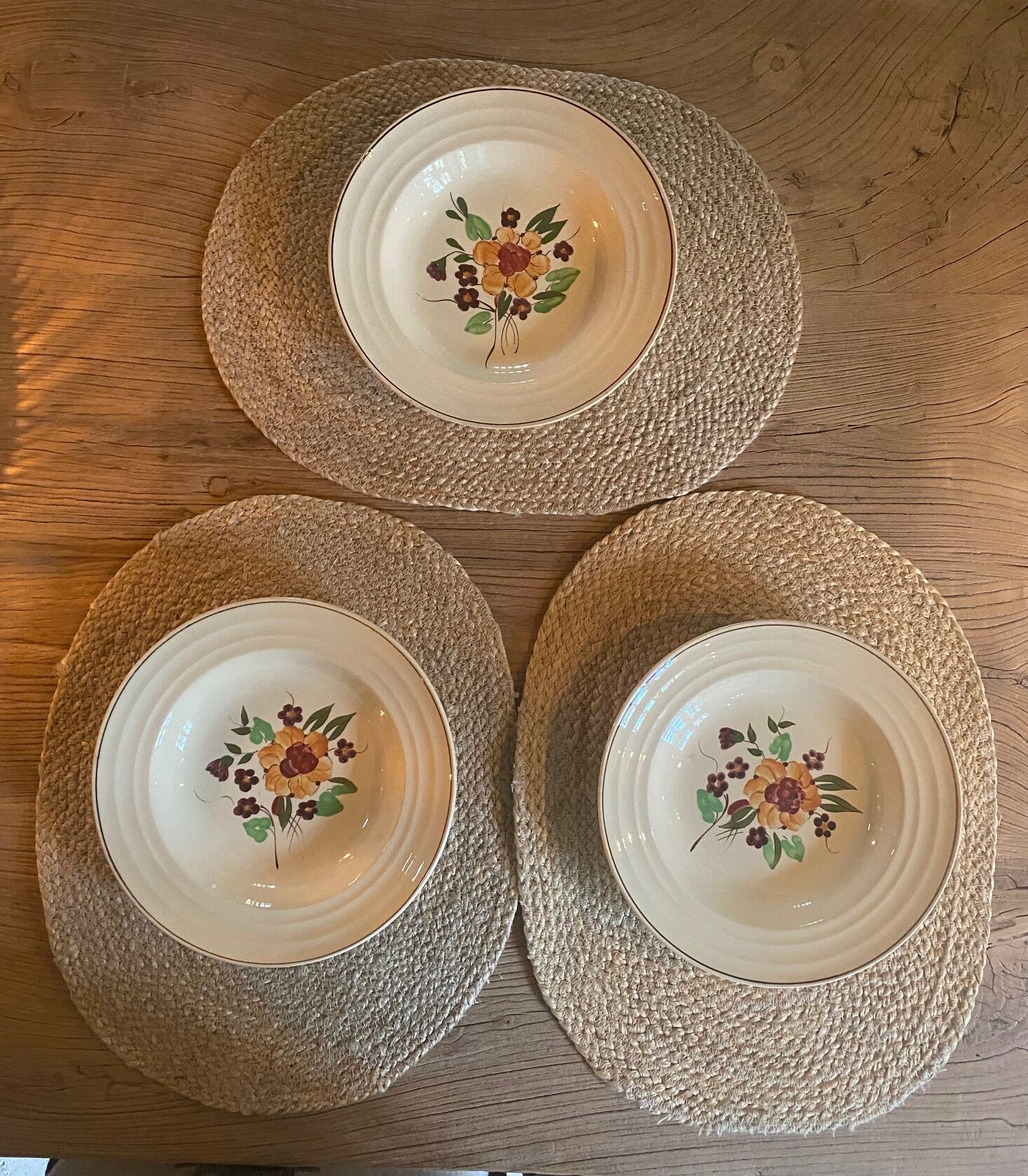 Set of Plates Bosh La Louviere