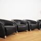 Liz armchairs by Natuzzi, 2000s, set of 4