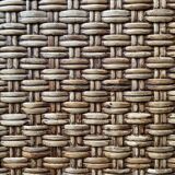 Coffee table braided rattan chest