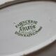 "Ariane" ironstone dish, Onnaing earthenware factory, late 19th century