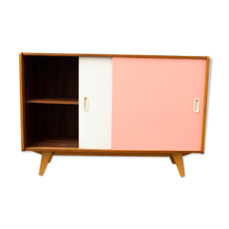 Buffet two-tone sliding doors