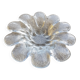 Bougeoir en cristal de pétale de fleur Holmegaard par Sidse Werner Danemark