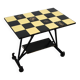 Vintage metal and ceramic side table from the 1950s/60s