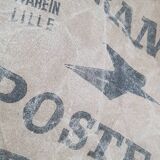 Old cotton postbag