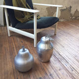 Sceau à glaçon « poire » inox