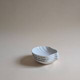 Set of 4 shell bowls