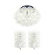 Set of 3 Mid-Century Glass Ceiling Light and Wall Lamps by Helena Tynell for Limburg, Germany, 1960s