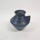 Vintage blue ceramic vase by Ciro , The Netherlands
