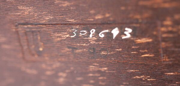 Table basse par Hugues Chevalier