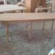 Custom Solid Pine Farmhouse Oval Dining Table (220 cm) – French Provincial