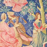 Tapestry of a gallant scene