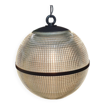 Black Holophane pendant light