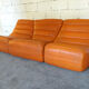 Leather sofa Saparella design Michel Ducaroy 70