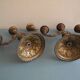Pair of candlesticks gada vintage deco candlesticks