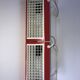 Pair of metal wall lights IKEA type V204 red