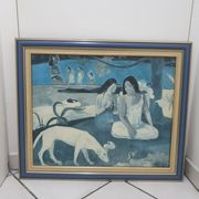 Painting AREAREA by Paul Gauguin authentic reproduction on canvas - publisher Hazan
