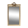 French gild and creme framed Louis Philippe style mirror